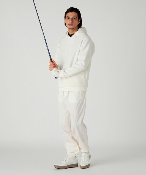 TaylorMade（テーラーメイド）の「【別注】＜TaylorMade×UNITED ARROWS＞ ユニセックス テキスチャード ワイド ジョガーパンツ（その他パンツ・メンズ・グレー系/オフホワイト/ブラック・M/XL/S/L）」の16枚目の写真