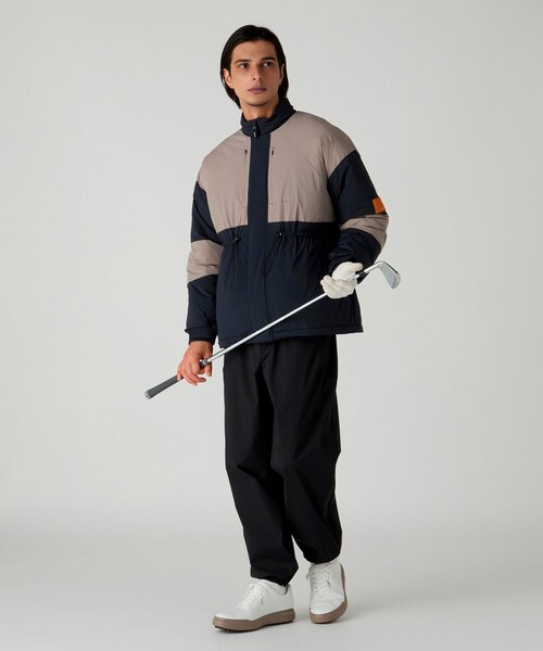 TaylorMade（テーラーメイド）の「【別注】＜TaylorMade×UNITED ARROWS＞ ユニセックス テキスチャード ワイド ジョガーパンツ（その他パンツ・メンズ・グレー系/オフホワイト/ブラック・M/XL/S/L）」の20枚目の写真