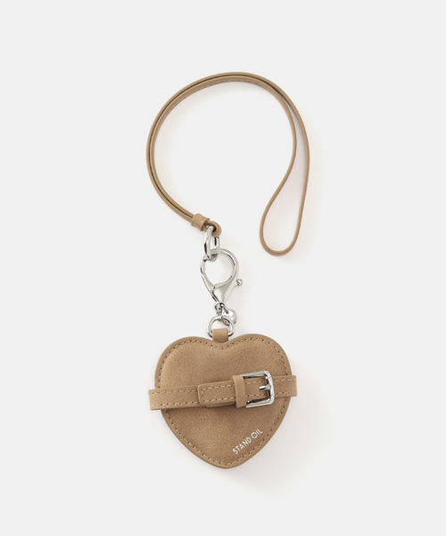 STANDOIL（スタンドオイル）の「STAND OIL BELTED MIRROR KEYRING（その他小物・レディース・キャメル/ブラック/スカイブルー・FREE）」の3枚目の写真