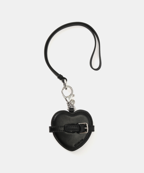 STANDOIL（スタンドオイル）の「STAND OIL BELTED MIRROR KEYRING（その他小物・レディース・キャメル/ブラック/スカイブルー・FREE）」の2枚目の写真