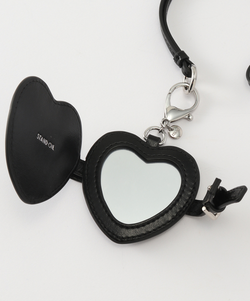 STANDOIL（スタンドオイル）の「STAND OIL BELTED MIRROR KEYRING（その他小物・レディース・キャメル/ブラック/スカイブルー・FREE）」の7枚目の写真