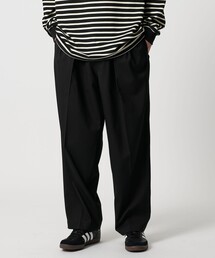 CITEN（シテン）の「＜CITEN＞キャリーマン2プリーツシェフパンツ（スラックス）」