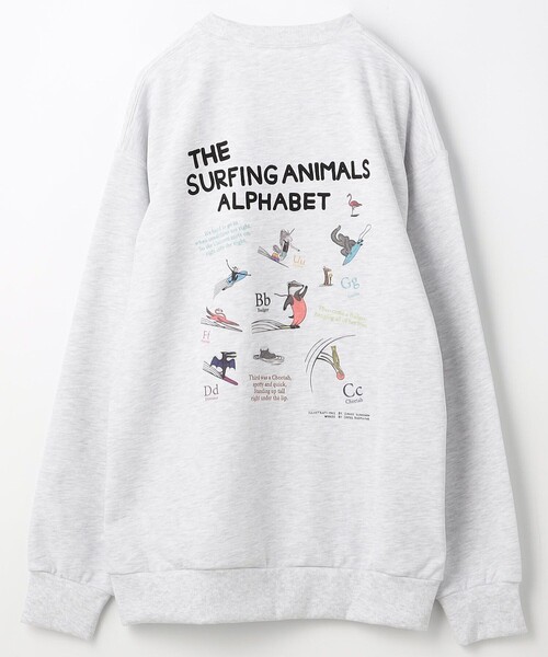 Jonas Claesson(ジョナスクレアッソン)の「JONAS CLAESSON/ジョナス クレアッソン Surfing animals SWT/サーフィンアニマルズ クルーネックスウェット(スウェット・メンズ・ライトグレー/ブルーグリーン/チャコールグレー・MEDIUM/LARGE)」の19枚目の写真