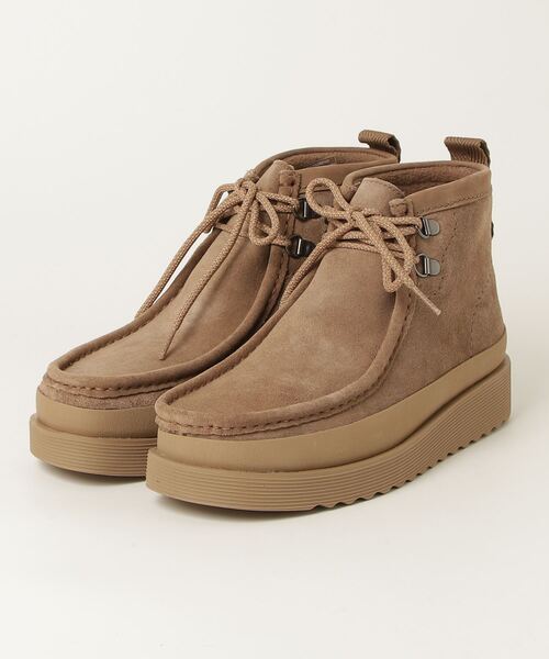 Clarks(クラークス)の「クラークス WallabeeFTR2Hi ワラビーFTRハイ ブーツ(ブーツ・メンズ・サンドベージュ/ブラック・90/85/80/75/70/65/60)」の1枚目の写真