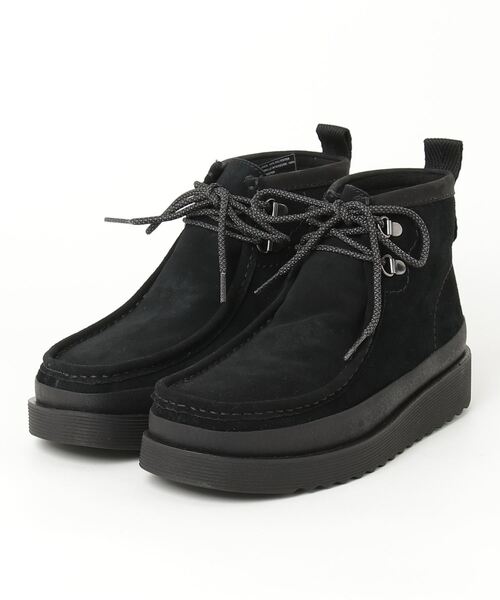 Clarks(クラークス)の「クラークス WallabeeFTR2Hi ワラビーFTRハイ ブーツ(ブーツ・メンズ・サンドベージュ/ブラック・90/85/80/75/70/65/60)」の2枚目の写真