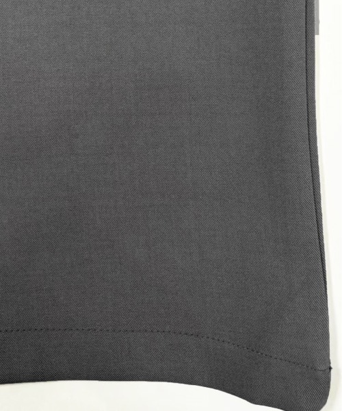 FOLLOWIN(フォロウィン)の「【3color 】フラップ&ストラップデザインレイヤードスカートワイドパンツ(スラックス・レディース・グレー/ブラック/ベージュ・SMALL/MEDIUM/LARGE)」の6枚目の写真