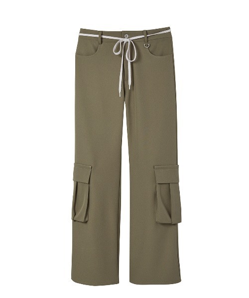 ELCHELE(エルチェレ)の「LOW WAIST CARGO PANTS(カーゴパンツ・レディース・ブラック/オリーブ/パープル・36/38)」の17枚目の写真