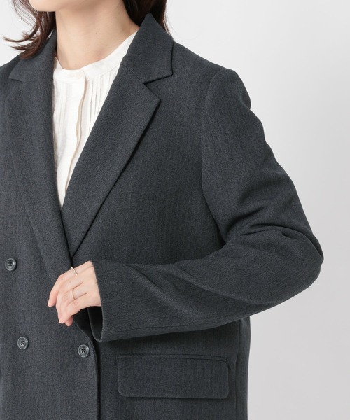 セール】ヘリンボーンジャケット《オケージョン2025AW》（テーラード