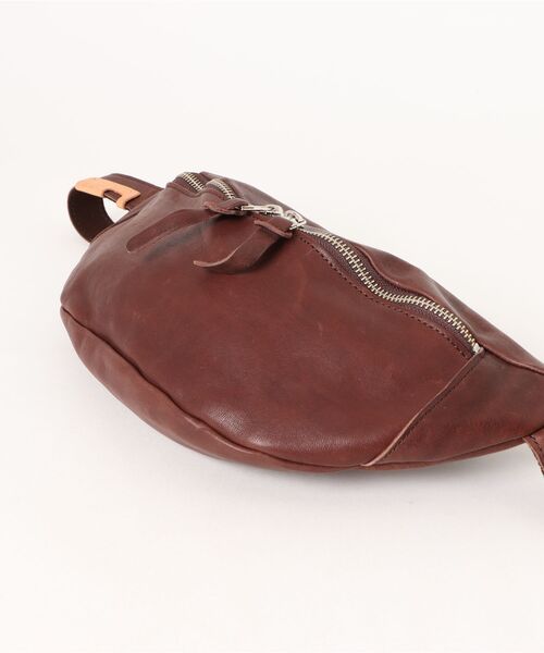 TONE SELECT GOODS(トーンセレクトグッズ)の「Butler Verner Sails(バトラーバーナーセイルズ) 馬革ヒップバッグ ホースレザーショルダーバッグ ボディバッグ 【JA-2290】(ボディバッグ/ウエストポーチ・メンズ・ブラウン・FREE)」の8枚目の写真