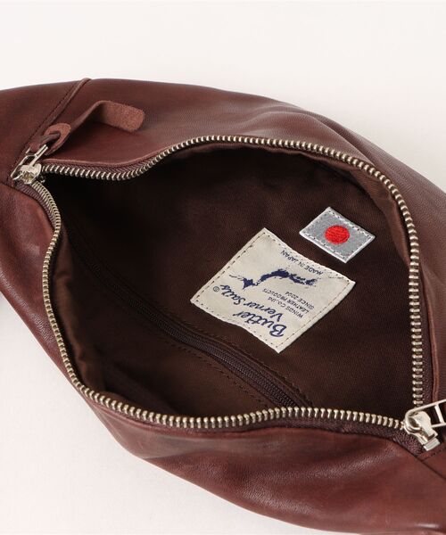 TONE SELECT GOODS(トーンセレクトグッズ)の「Butler Verner Sails(バトラーバーナーセイルズ) 馬革ヒップバッグ ホースレザーショルダーバッグ ボディバッグ 【JA-2290】(ボディバッグ/ウエストポーチ・メンズ・ブラウン・FREE)」の9枚目の写真