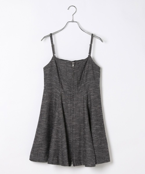 Heather(ヘザー)の「サーキュラーZIPキャミミニワンピース 602802(ワンピース・レディース・チャコールグレー/ブラック系/ブラウン系/ブラック系その他・FREE)」の18枚目の写真