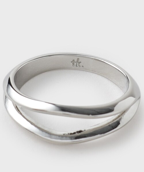 tk.TAKEO KIKUCHI（ティーケータケオキクチ）の「スキマリング（リング・メンズ・シルバー系1/シルバー・17）」の4枚目の写真
