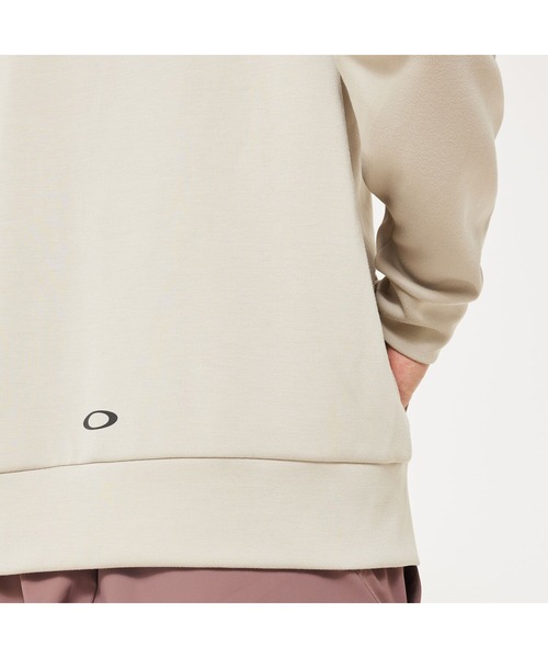 OAKLEY(オークリー)の「オークリー ENHANCE QDEVO FLEECE HOODY 4.0/フーディー・パーカー/スポーツ・トレーニング/吸汗速乾/MENS/メンズ/OAKLEY(パーカー・メンズ・ベージュ/ライトグレー/ブラック・S/M/L/XL)」の7枚目の写真