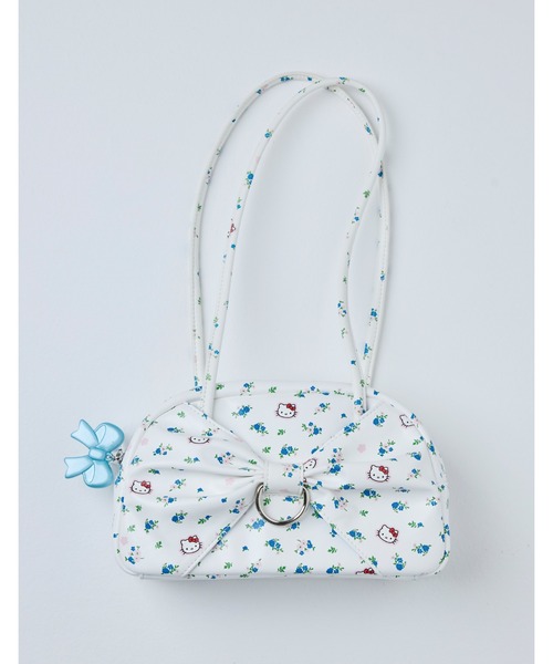 ハローキティコラボ(ハローキティコラボ)の「hello kitty x little sunny bite ribbon bag(ハンドバッグ・レディース・ピンク/ホワイト/ブラック・FREE)」の4枚目の写真