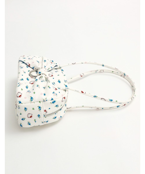 ハローキティコラボ(ハローキティコラボ)の「hello kitty x little sunny bite ribbon bag(ハンドバッグ・レディース・ピンク/ホワイト/ブラック・FREE)」の7枚目の写真