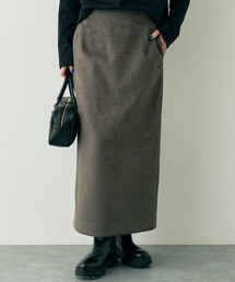 Rouge vif Anna | フェイクスウェードストレッチタイトスカート/ナロースカート(スカート)