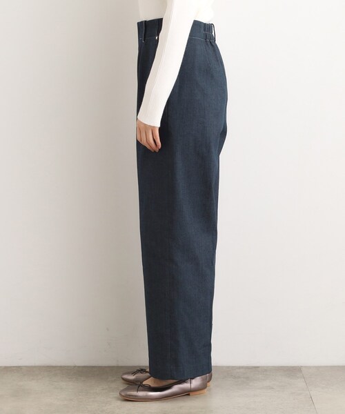 grove（グローブ）の「【あったか裏起毛】デニムライクストレートワイドパンツ（その他パンツ・レディース・ネイビー/ブラック/オフホワイト・02/03/01/04/05）」の20枚目の写真