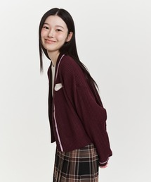 NIKE（ナイキ）の「ナイキ スポーツウェア ウィメンズジャケット / Nike Sportswear Women's Jacket IM7468-652 Burgundy Crush（カーディガン/ボレロ）」