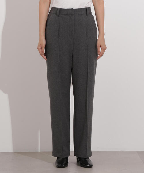 N.（N. Natural Beauty Basic）（エヌエヌナチュラルビューティーベーシック）の「【PS/低身長サイズ】ウォームタッチセンターコバパンツ（その他パンツ・レディース・グレー/ブラウン/ホワイト系その他・MEDIUM/P/S）」の8枚目の写真