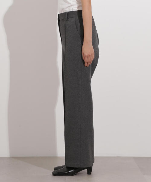 N.（N. Natural Beauty Basic）（エヌエヌナチュラルビューティーベーシック）の「【PS/低身長サイズ】ウォームタッチセンターコバパンツ（その他パンツ・レディース・グレー/ブラウン/ホワイト系その他・MEDIUM/P/S）」の9枚目の写真