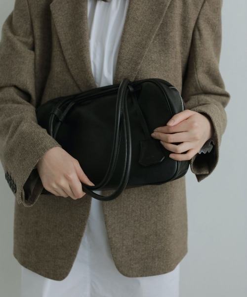 anuke エコレザーボストンバック anuke（アンヌーク） エコレザーボストンバッグ Ecoleather Boston Bag
