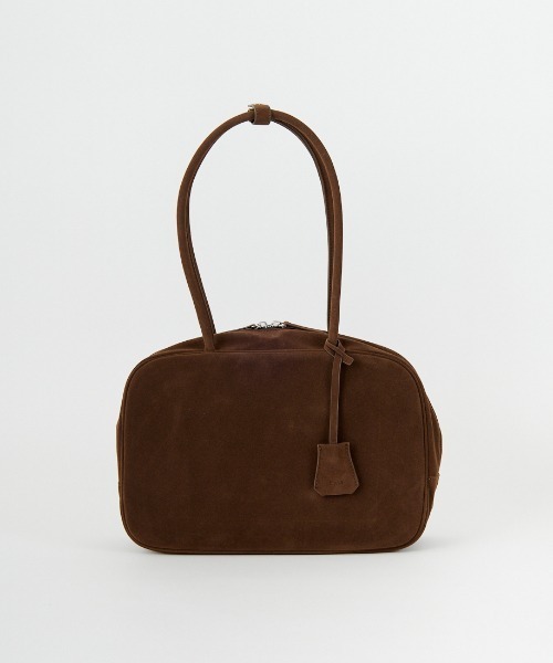 anuke エコレザーボストンバック anuke/アンヌーク] エコレザー ボストンバッグ（ショルダーバッグ