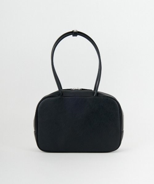 anuke/アンヌーク] エコレザー ボストンバッグ（ショルダーバッグ