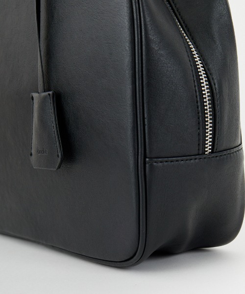 anuke/アンヌーク] エコレザー ボストンバッグ（ショルダーバッグ