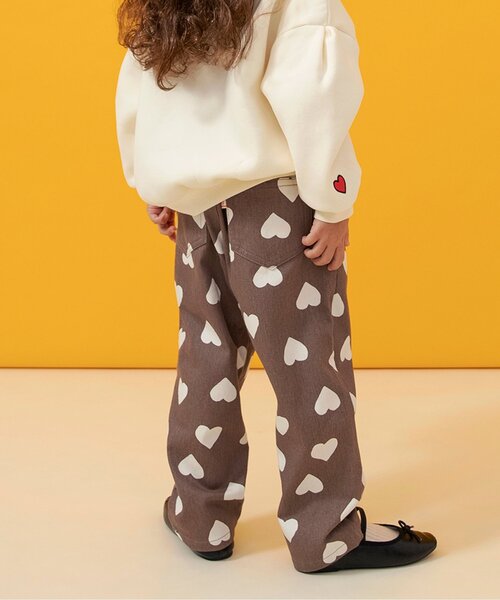 BREEZE（ブリーズ）の「【裏起毛】あったかシェフパンツ_ジュニア対応（その他パンツ・キッズ・ブルー/オフホワイト/ブラック/ブラウン/グリーン/レッド/ライトインディゴブルー/キナリ/ストライプ・80/90/100/110/120/130/140）」の4枚目の写真