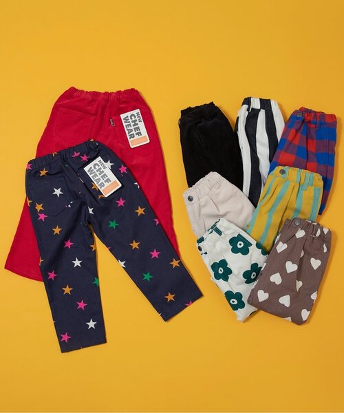 BREEZE（ブリーズ）の「【裏起毛】あったかシェフパンツ_ジュニア対応（その他パンツ・キッズ・ブルー/オフホワイト/ブラック/ブラウン/グリーン/レッド/ライトインディゴブルー/キナリ/ストライプ・80/90/100/110/120/130/140）」の19枚目の写真