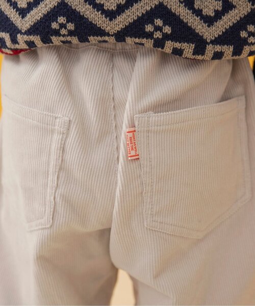 BREEZE（ブリーズ）の「【裏起毛】あったかシェフパンツ_ジュニア対応（その他パンツ・キッズ・ブルー/オフホワイト/ブラック/ブラウン/グリーン/レッド/ライトインディゴブルー/キナリ/ストライプ・80/90/100/110/120/130/140）」の17枚目の写真