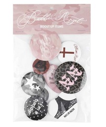 NIIER NOR(ニアノア)のA'GEM/9 × .kom 『NIIER NOR/ニアノア』 BADDIE ANGEL PIN BUTTON SET/ピンボタン バッジセット(バッジ)