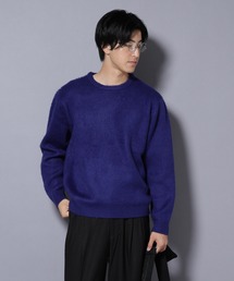 ブリーフィング　ニット　セーター　ネイビー M ナノユニバース別注 未使用級 ブリーフィング ニット セーター ネイビー M ナノユニバース