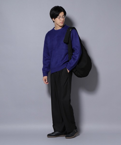 セール】モヘヤライクプルオーバーニット（ニット/セーター）｜NANO