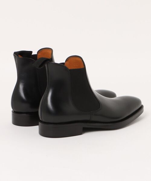 Jalan Sriwijaya 99114 CALF BLACK DAINITE SOLE/サイドゴアブーツ