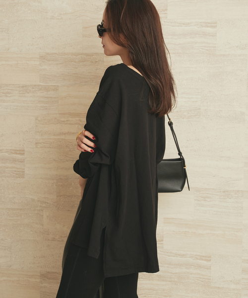 CALUX /キャラクス 別注 WIDE LS プルオーバー（Tシャツ/カットソー