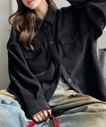 Ada.（エイダ）の「コーデュロイ ダブルポケット シャツ ジャケット（その他アウター）」