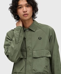FRED PERRY | Raglan Utility Overshirt/ラグランユーティリティーオーバーシャツ(シャツ/ブラウス)