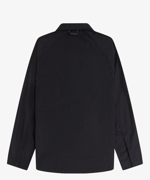 FRED PERRY(フレッドペリー)の「Raglan Utility Overshirt/ラグランユーティリティーオーバーシャツ(シャツ/ブラウス・メンズ・ブラック/カーキ・M/L)」の20枚目の写真