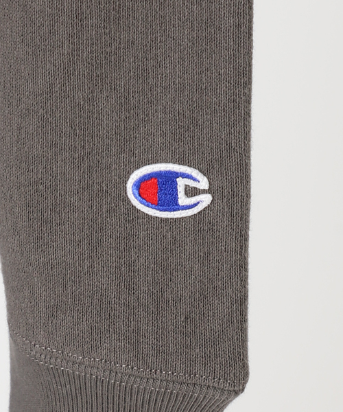 FRAMeWORK(フレームワーク)の「Champion 別注製品染めREVERSE WEAVEポケット(スウェット・レディース・ウッド/アイボリー/チャコールグレー・FREE)」の19枚目の写真