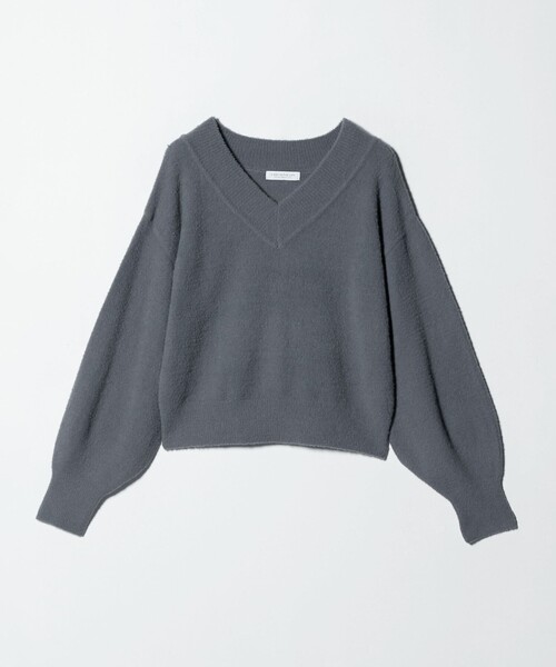 A DAY IN THE LIFE UNITED ARROWS(アデイインザライフユナイテッドアローズ)の「フワフワ Vネックニット <A DAY IN THE LIFE(ニット/セーター・レディース・コバルトブルー/ダークグレー/ライトピンク・FREE)」の10枚目の写真