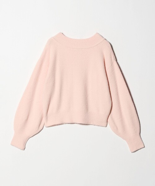 A DAY IN THE LIFE UNITED ARROWS(アデイインザライフユナイテッドアローズ)の「フワフワ Vネックニット <A DAY IN THE LIFE(ニット/セーター・レディース・コバルトブルー/ダークグレー/ライトピンク・FREE)」の15枚目の写真