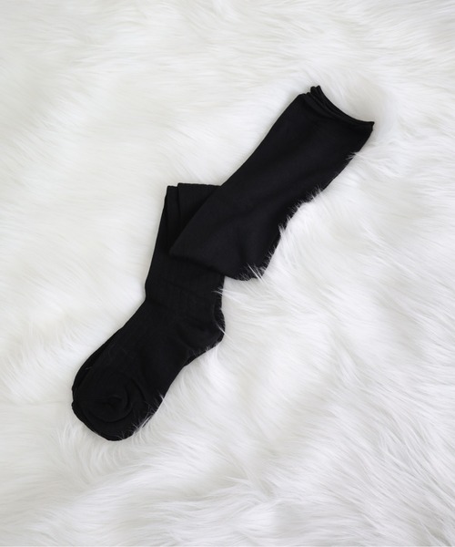 Vini(ヴィニ)の「ルーズシルエット ニーハイソックス(ソックス/靴下・レディース・テラコッタ/アイボリー/ブラック/ホワイト/グレー・FREE)」の13枚目の写真