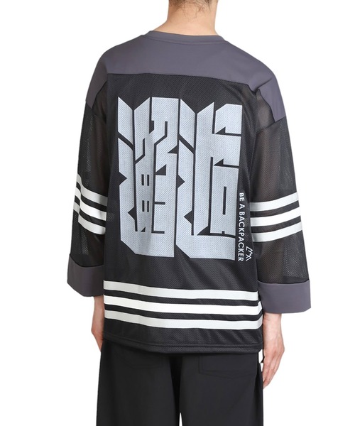 CMF OUTDOOR GARMENT（シーエムエフアウトドアガーメント）の「CMF OUTDOOR GARMENT / シーエムエフ アウトドア ガーメント：HOCKEY TEE：CMF2501-C05J[AST]（Tシャツ/カットソー・メンズ・ブラック・M/L）」の8枚目の写真