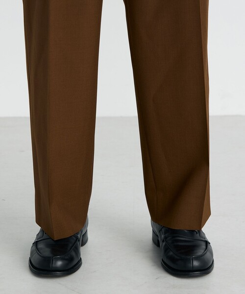 EDITION（エディション）の「ウールドスキン スラックス（スラックス・メンズ・ブラック/ブラウン・S/M）」の3枚目の写真