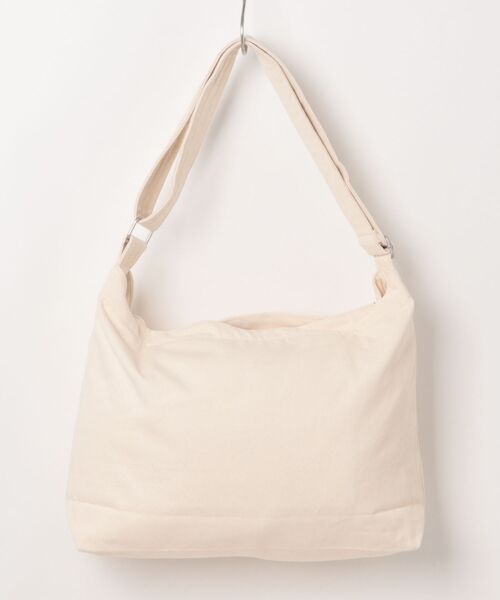 VANS（バンズ）の「VANS ヴァンズ Circle Canvas Shoulder Bag バッグ 125K7190200 ECRU（ボディバッグ/ウエストポーチ・メンズ・ホワイト・FREE）」の2枚目の写真