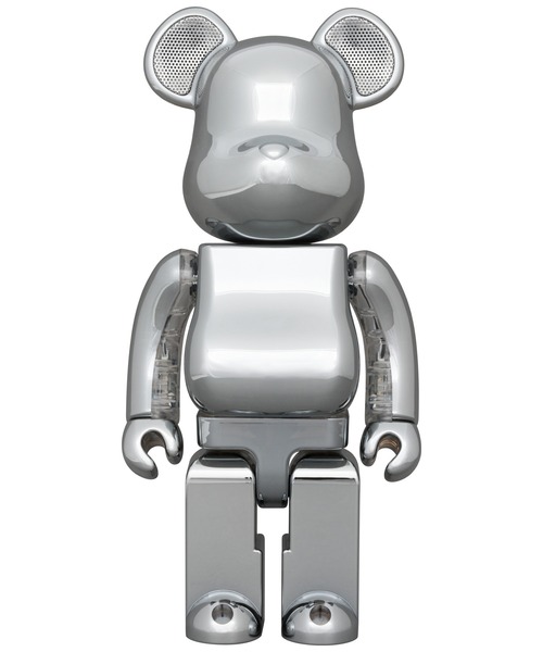 BE@RBRICK AUDIO CHROME 400％ Portable Bluetooth(R) Speaker