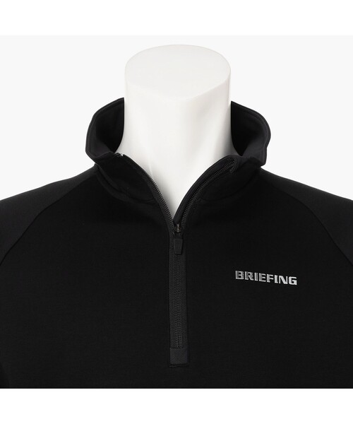 BRIEFING GOLF／ブリーフィングゴルフ】MS WARM 3D LOGO HALFZIP TOP