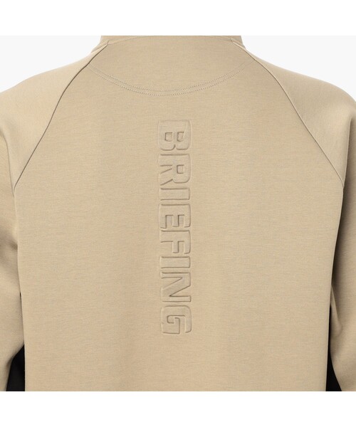 BRIEFING（ブリーフィング）の「【BRIEFING GOLF／ブリーフィングゴルフ】MS WARM 3D LOGO HALFZIP TOP（Tシャツ/カットソー・メンズ・ブラック/グレー/ベージュ・M/L/XL）」の19枚目の写真