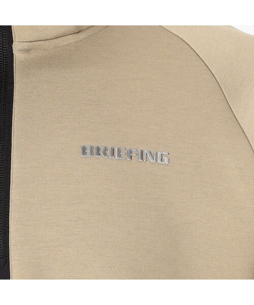 BRIEFING（ブリーフィング）の「【BRIEFING GOLF／ブリーフィングゴルフ】MS WARM 3D LOGO HALFZIP TOP（Tシャツ/カットソー・メンズ・ブラック/グレー/ベージュ・M/L/XL）」の21枚目の写真